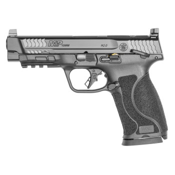 S&W M&P M2.0 10MM 4.6" 15RD TS OR BK