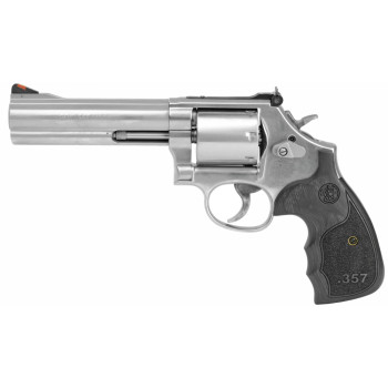 S&W 686 PLUS DLX 357 5" STS 7RD WD
