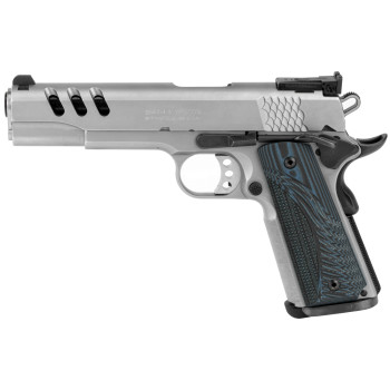 S&W PC 1911 45ACP 5" STS 8RD AS G10