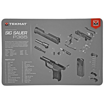 TEKMAT PISTOL MAT SIG P365